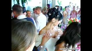 Mirei Oomori from wedding to crazy gangbang