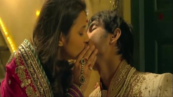 Bollywood boobs kiss