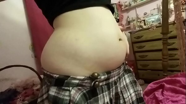 Fat belly tease