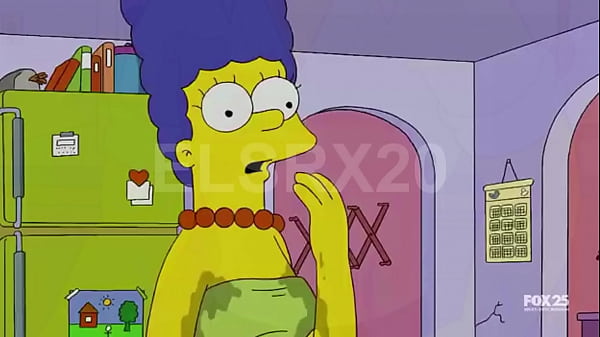 Marge simpson footjob