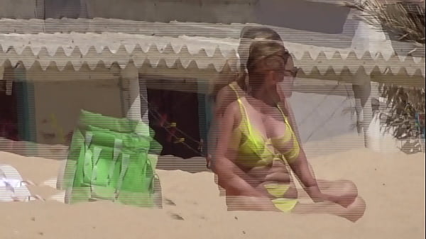 Topless beach ladies