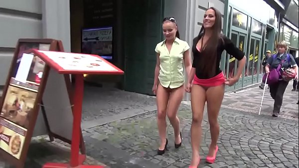 Women bottomless in public