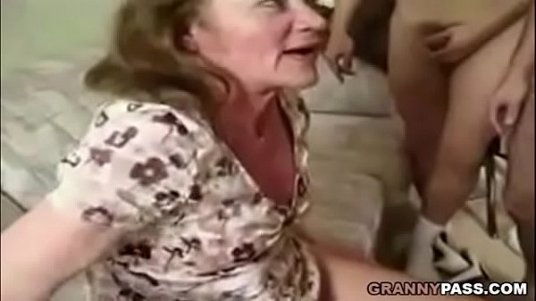 Gagging granny porn