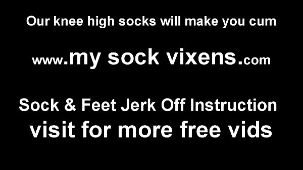 High socks fetish