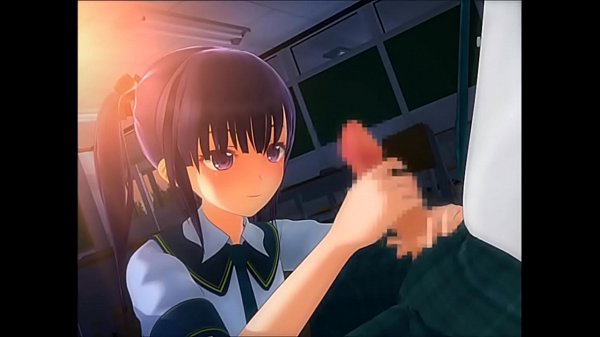 Anime girl masterbating