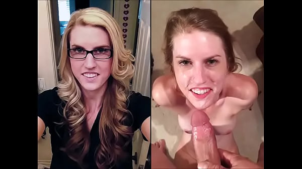 Before after blowjob