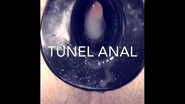Gay anal tunnel plug