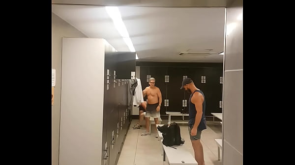 Mens locker room nude