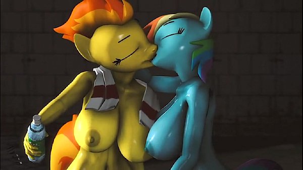 My little pony kissing