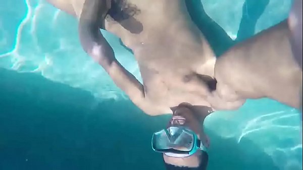 Underwater gay sex