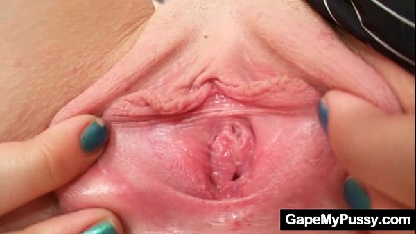 Wide open gaping pussy