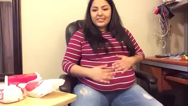 Women belly stuffing