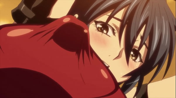 Anime kiss breast