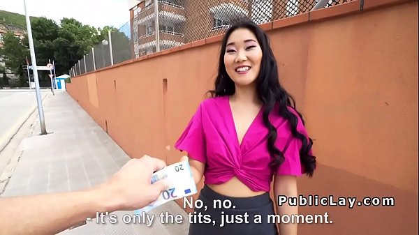 Asian tits public
