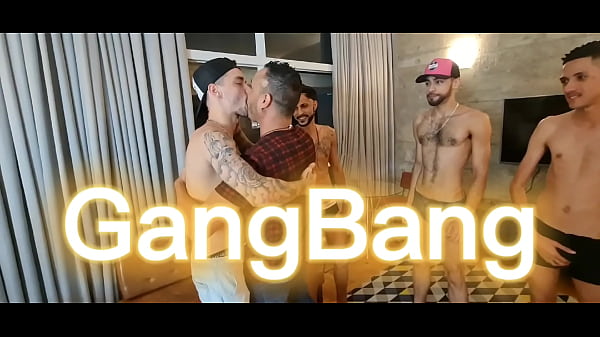 Bareback gangbang gay porn