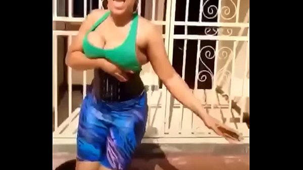 Bouncing boobs dance