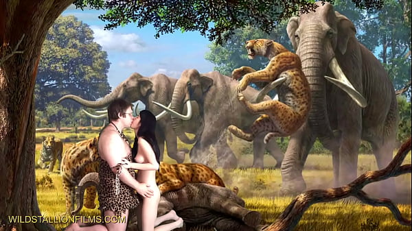 Caveman sex video