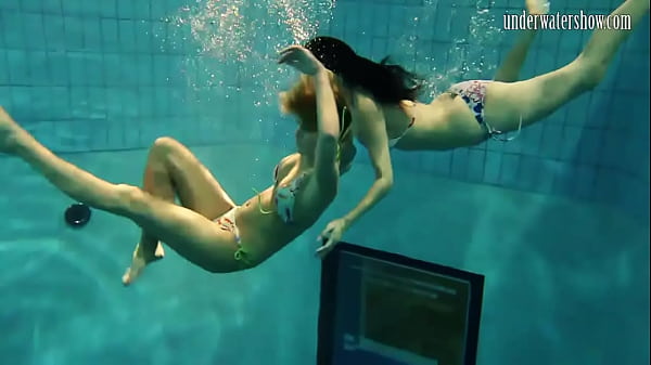 Female nude underwater