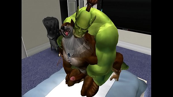 Gay furry blowjob