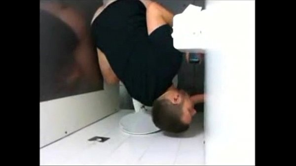 Gay men having sex in the bathroom