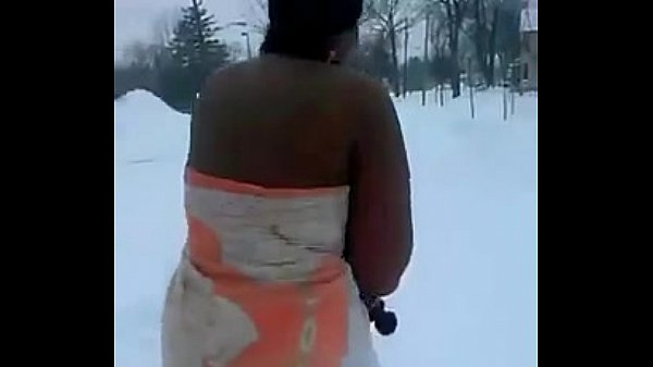 Girls naked in the snow