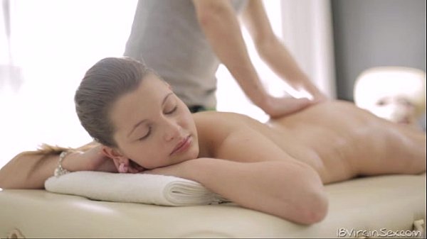 Hot nude boobs massage