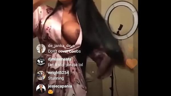 Instagram live boobs
