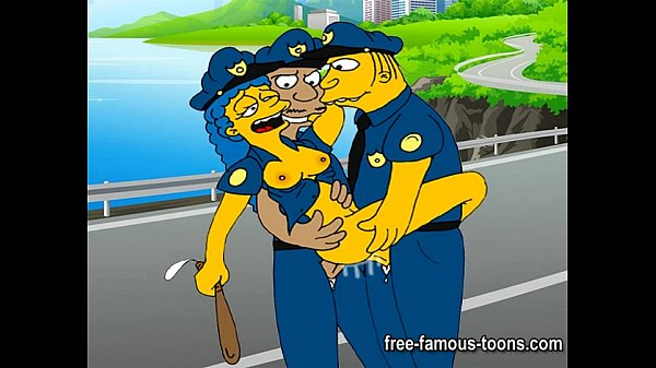 Marge simpson cartoon sex