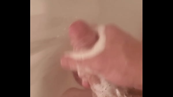 Masterbating in shower