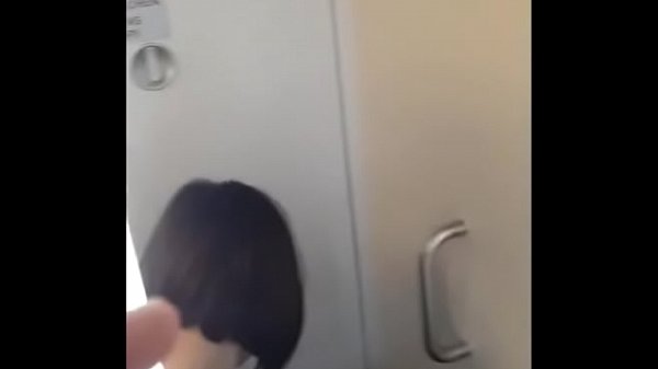 Sex on airplane porn