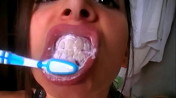 Toothpaste femdom