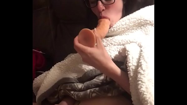 Two dildos in pussy