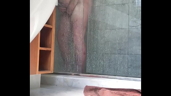 Wife caught in shower