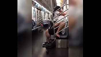 Scouts in the subway with couple screwing a lot