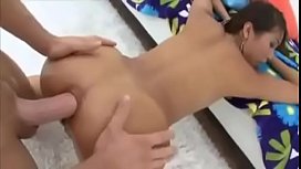 Naughty doing anal with Asian hot