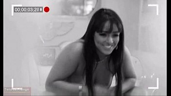Hot watermelon woman rolling naked