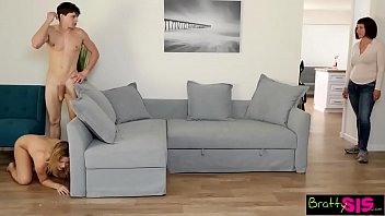 Fucking the sister and making her happy