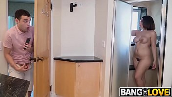 Well-endowed young woman fucking the young tasty neighbor