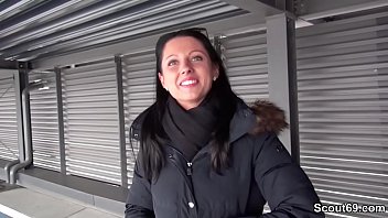 XXX porn video with a stranger who fucks for money